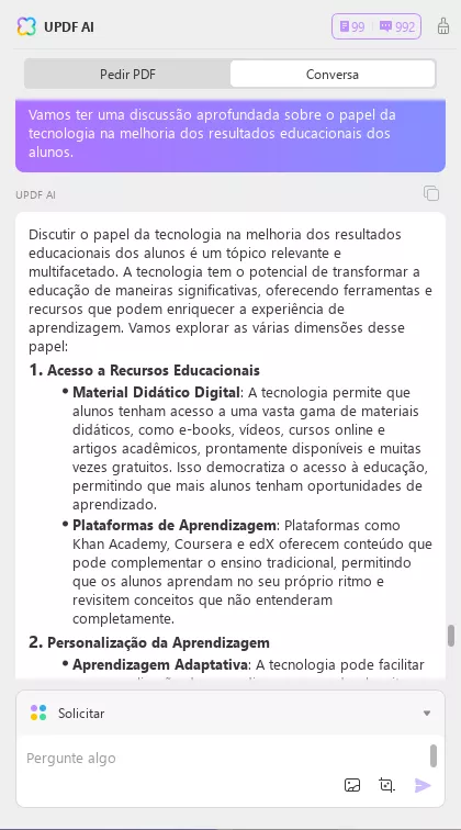 debatedor de ia tecnologia e educação debate updf ia