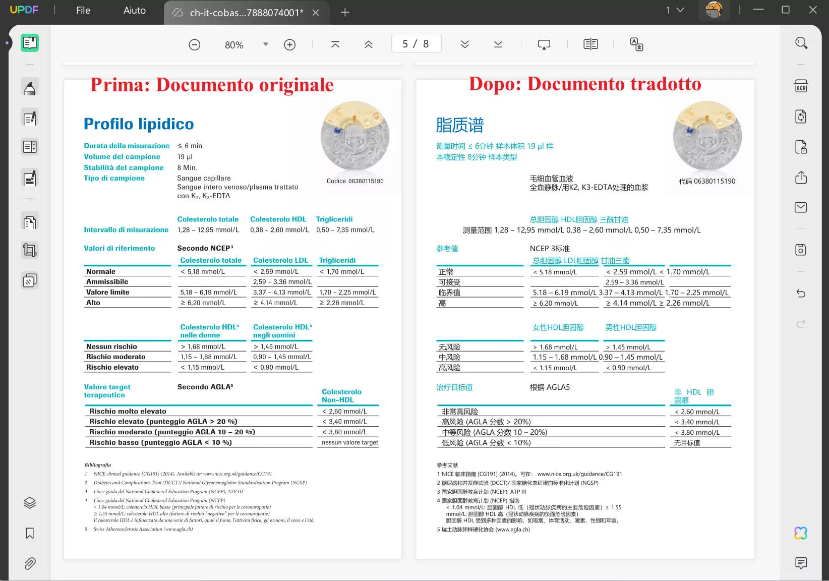 tradurre un PDF mantenendo il layout originale