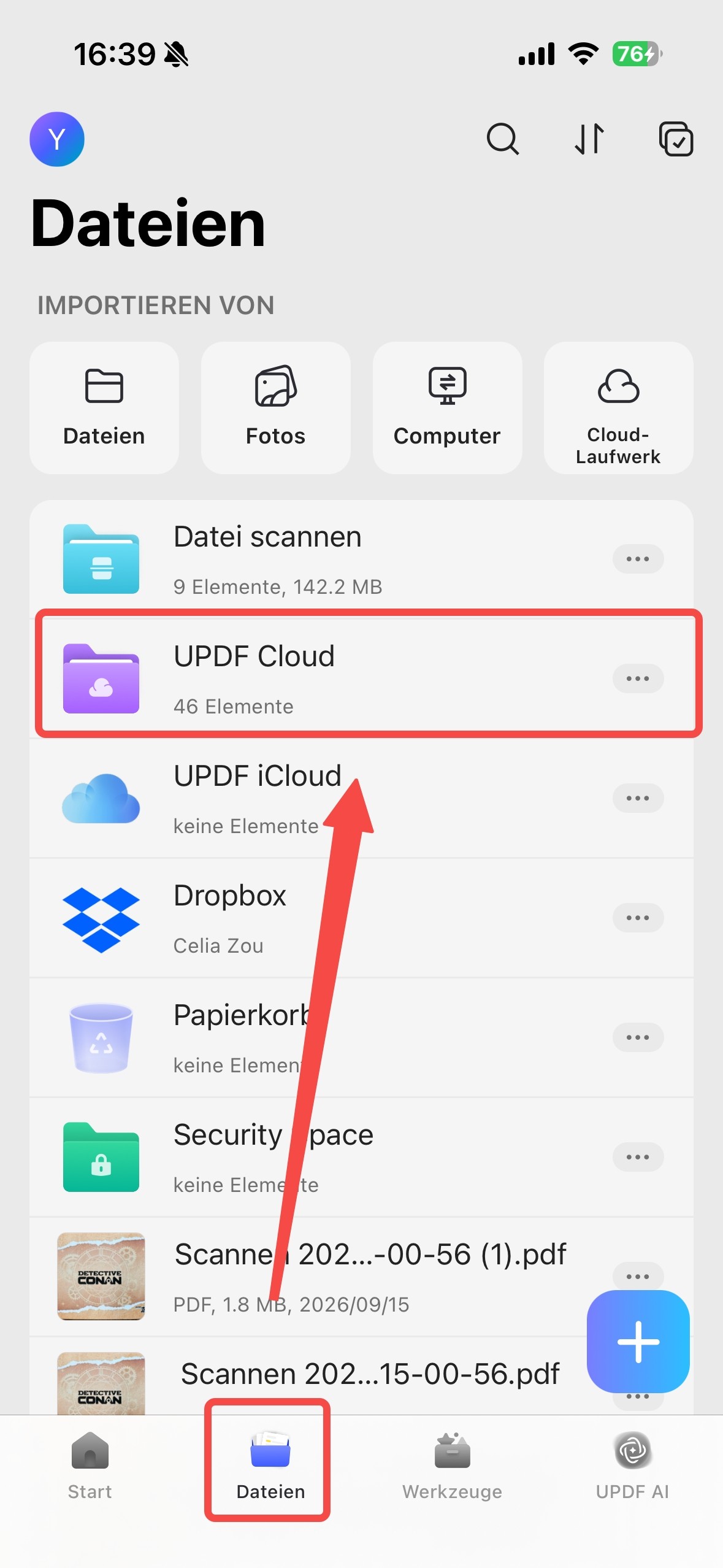 UPDF cloud ios