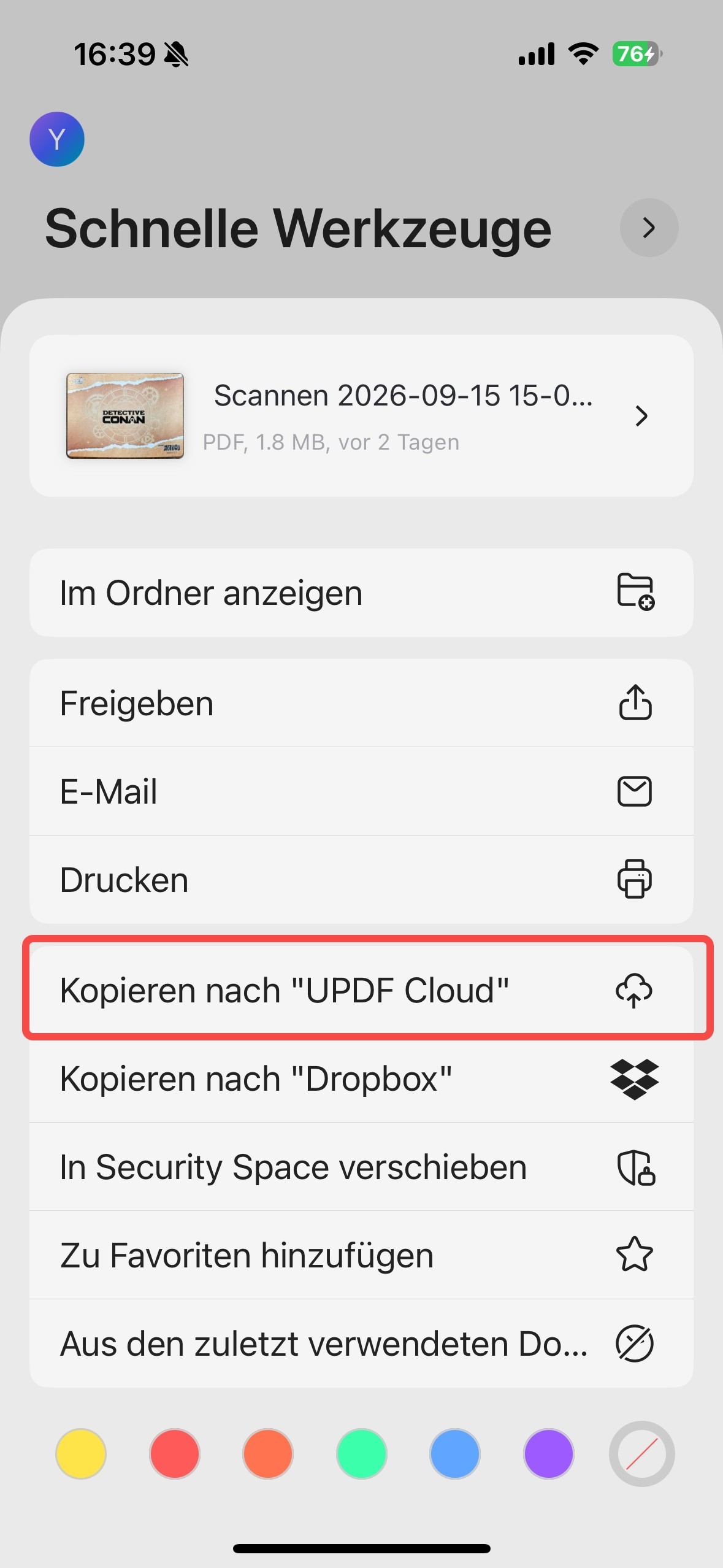 UPDF cloud ios