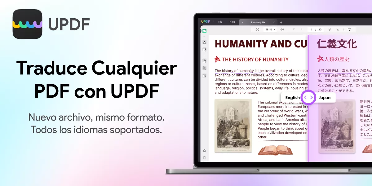 updf translate traduce cualquier pdf con updf