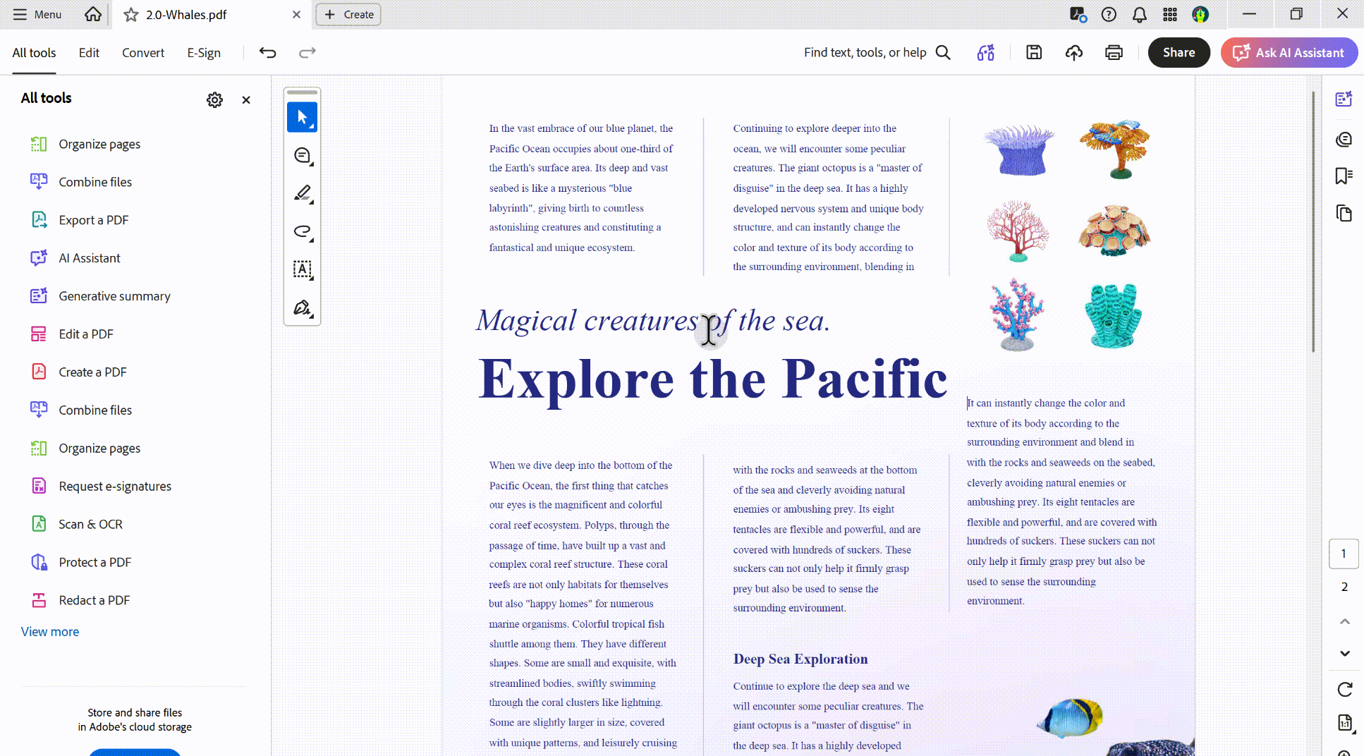 translate pdf adobe acrobat ai