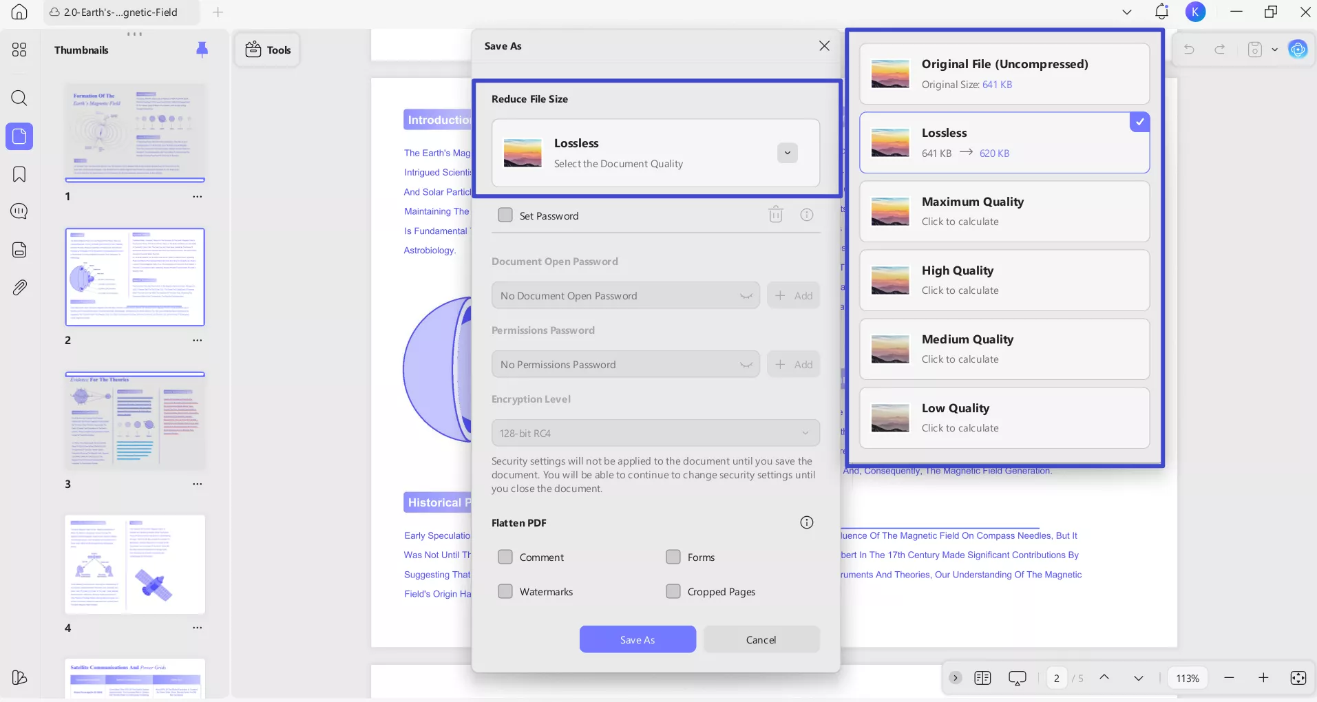 acrobat alternative use updf to compress