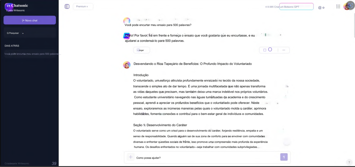 Ferramentas de Encurtamento de Redação