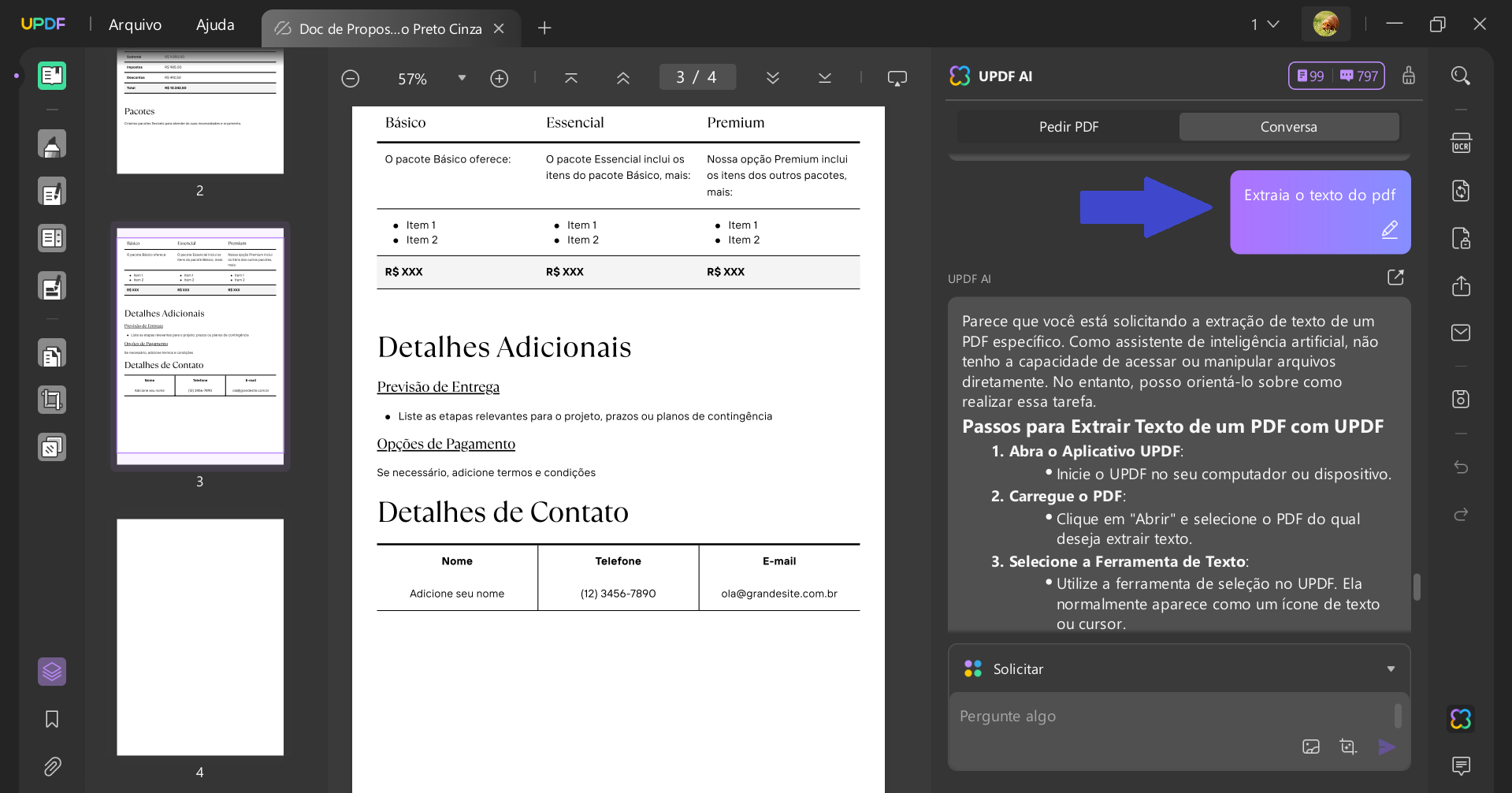 Remover Texto Manuscrito de um PDF