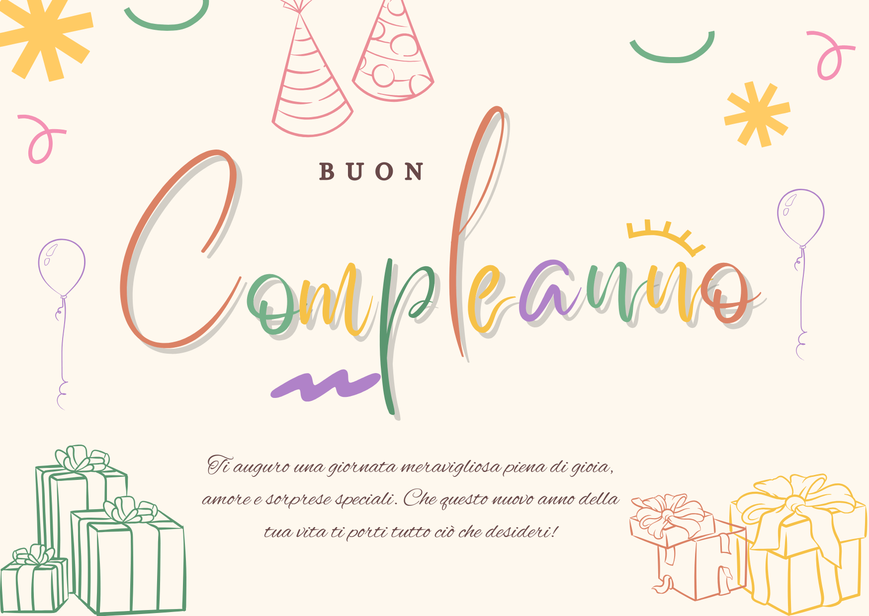 auguri di compleanno