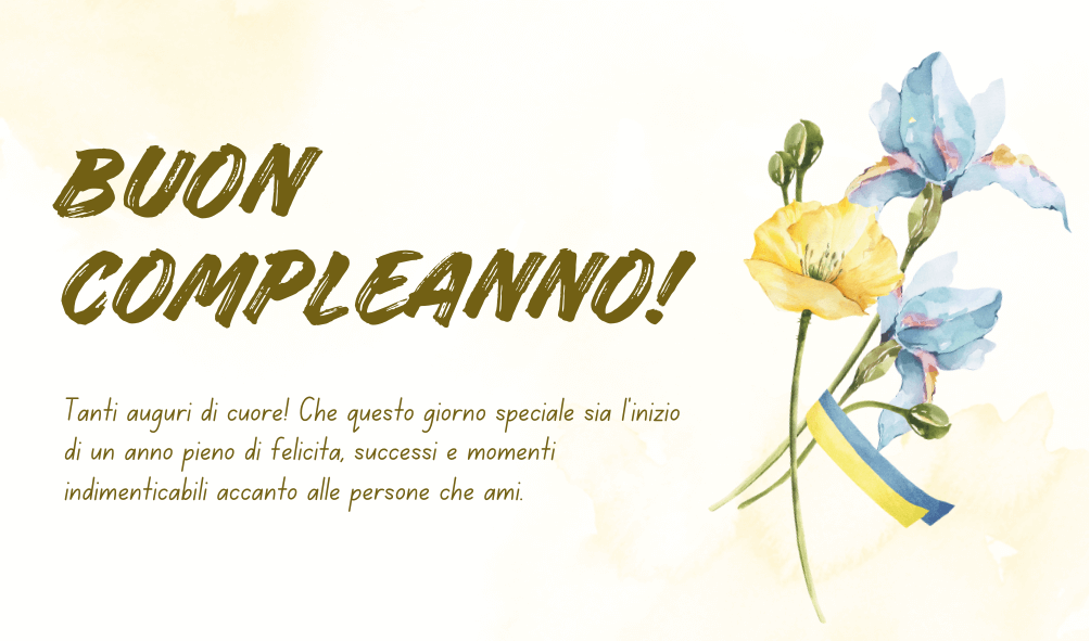 auguri compleanno italiano