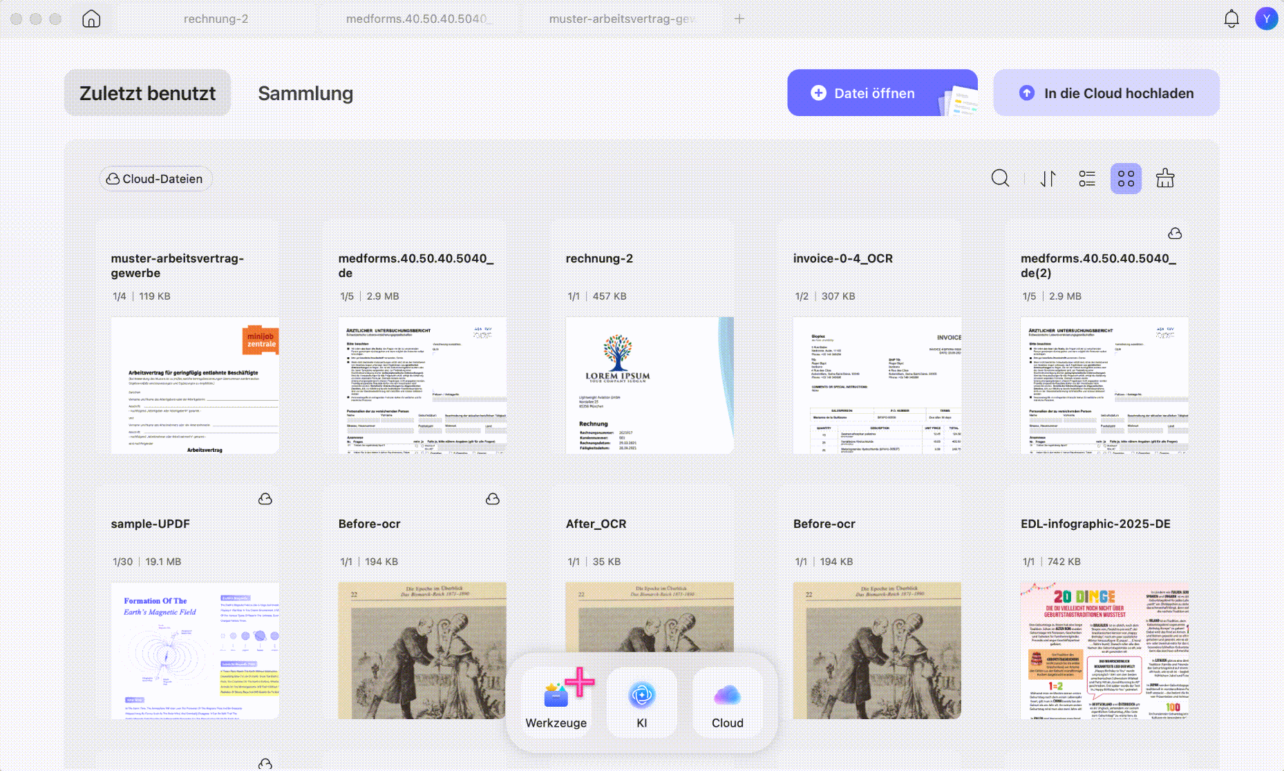 Mehrere PDFs per Batch-Zusammenführen verbinden