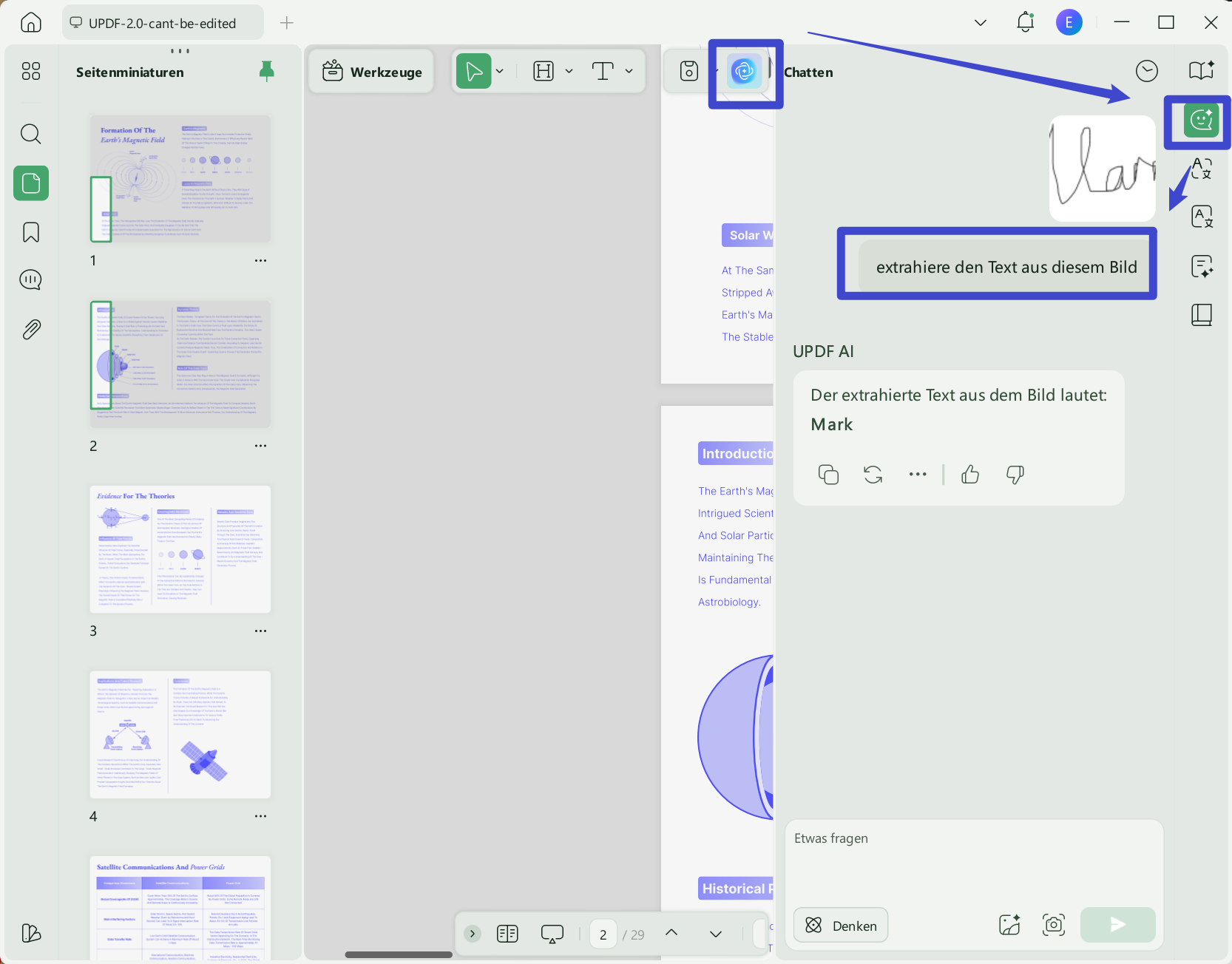 let AI recognize the handwritten text and extract it into editable format.