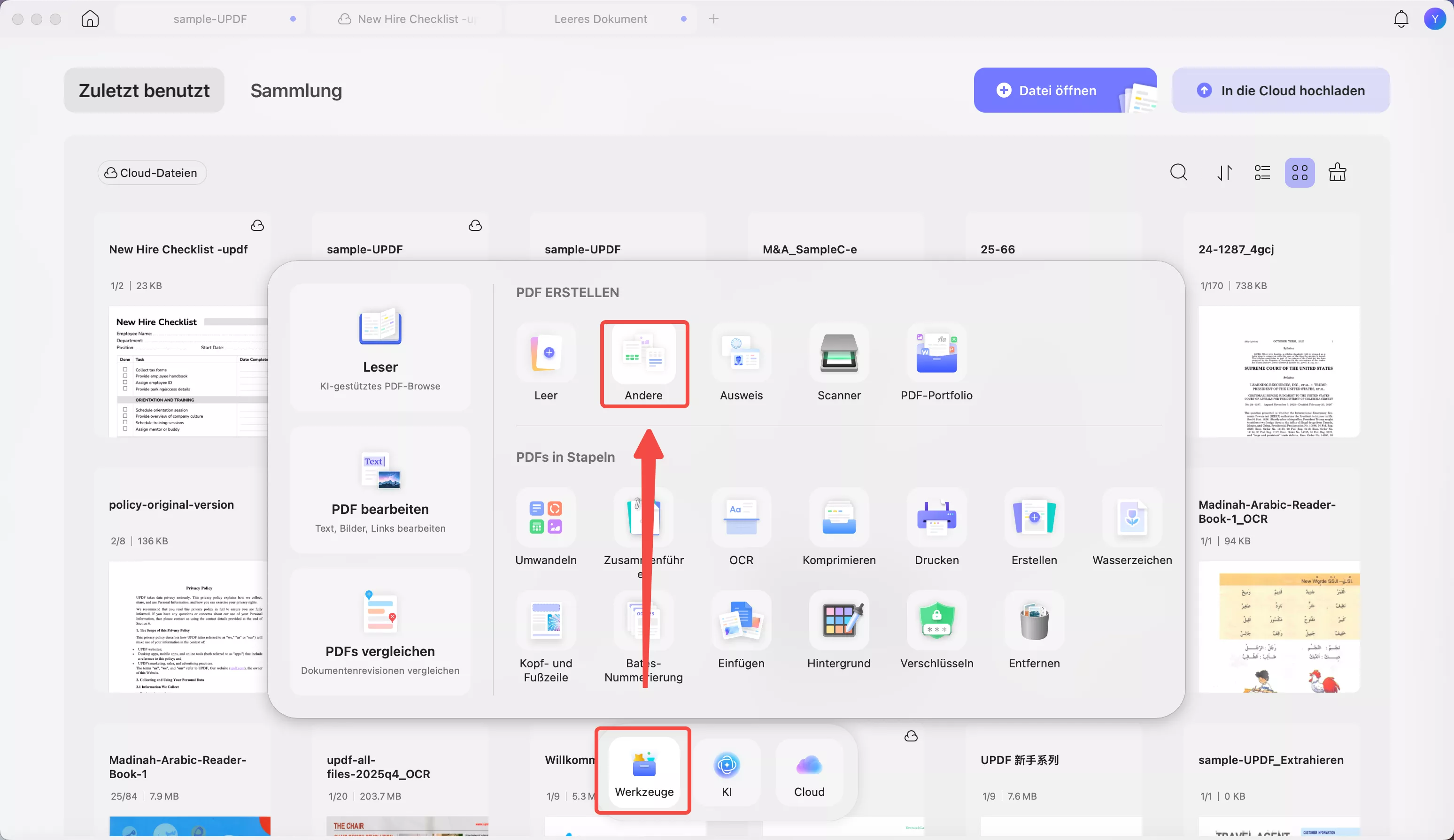 aus Word-/Excel-/nicht ausfüllbaren PDF-Formularen erstellen