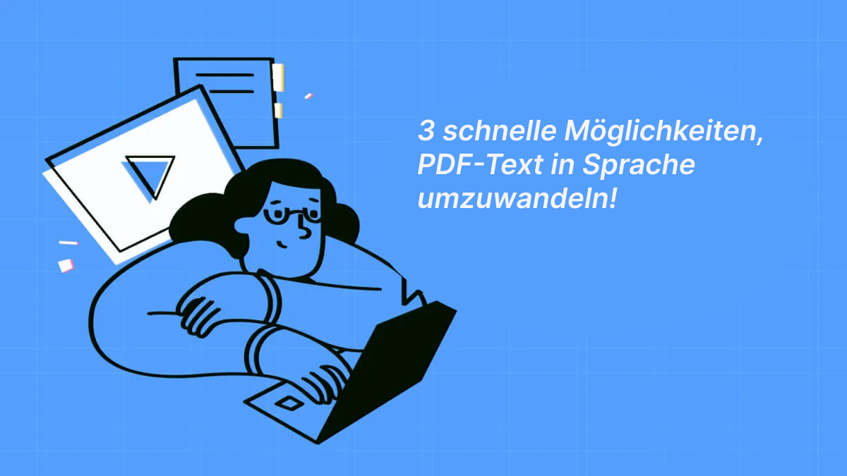 PDF-Text in Sprache umzuwandeln