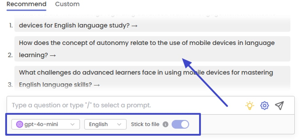 using pdfchat ai assistant