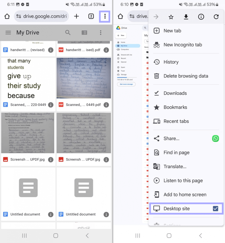 How to Convert Handwriting to Text with Google Docs? | UPDF