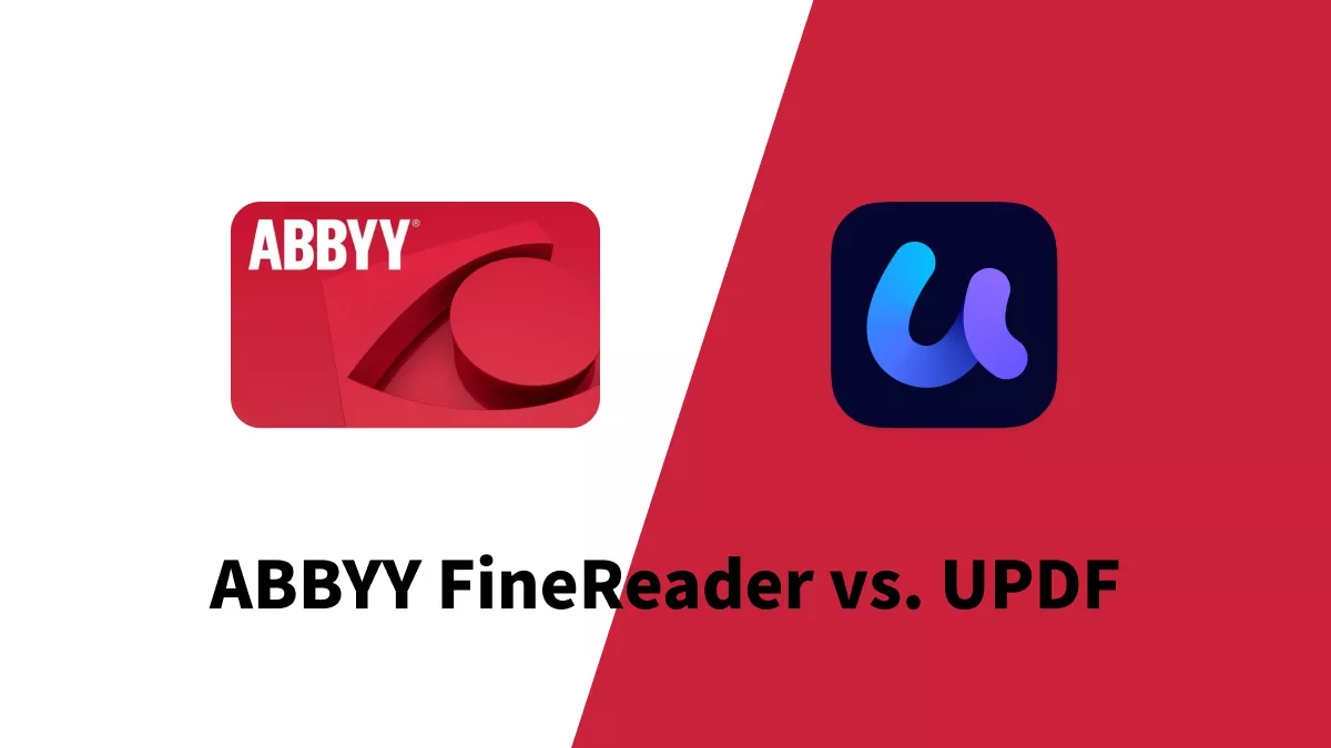 ABBYY FineReader बनाम UPDF: कौन सा सर्वश्रेष्ठ PDF टूल है?