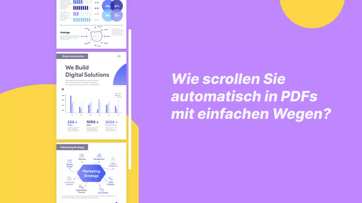 PDF automatisch scrollen