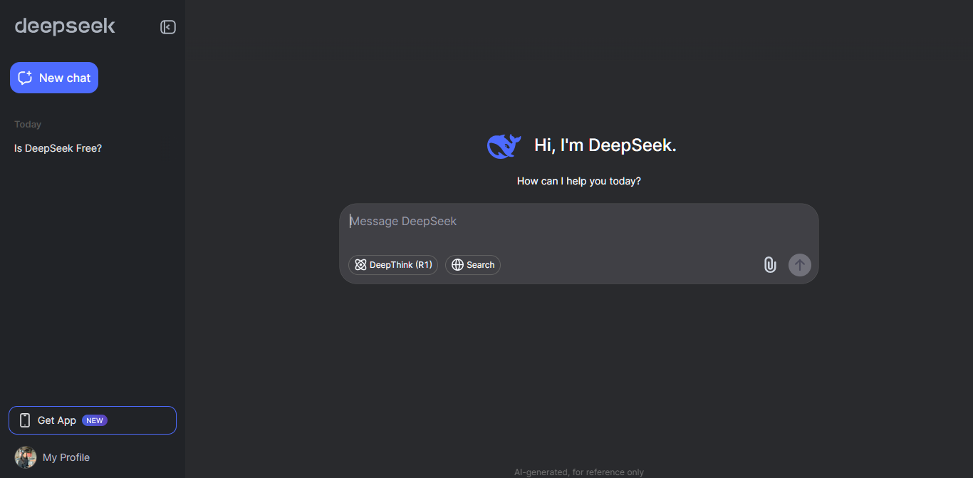 accedere a DeepSeek