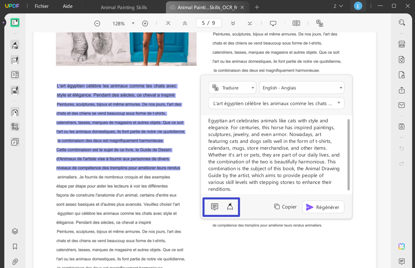 traduire pdf français en anglais