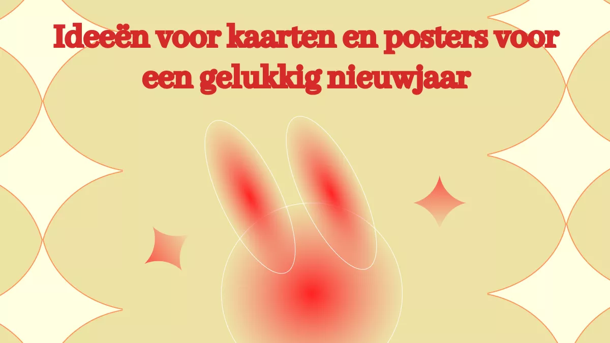Ideeën voor kaarten en posters voor een gelukkig nieuwjaar – gratis afdrukbare sjablonen