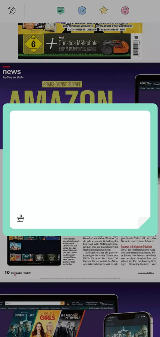 annotate pdf in updf android