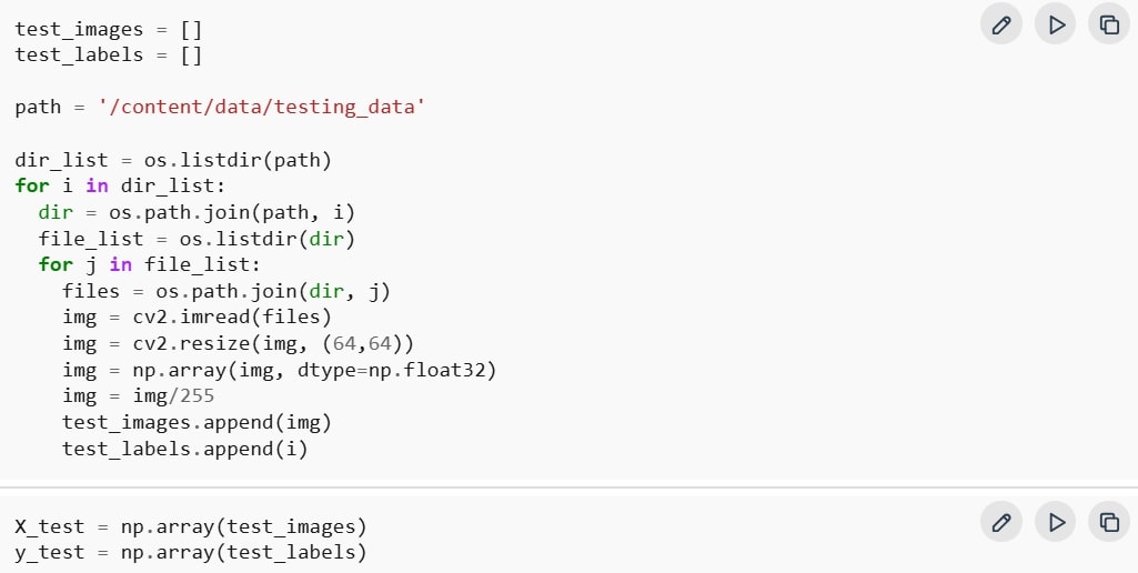 add test dataset and preprocess