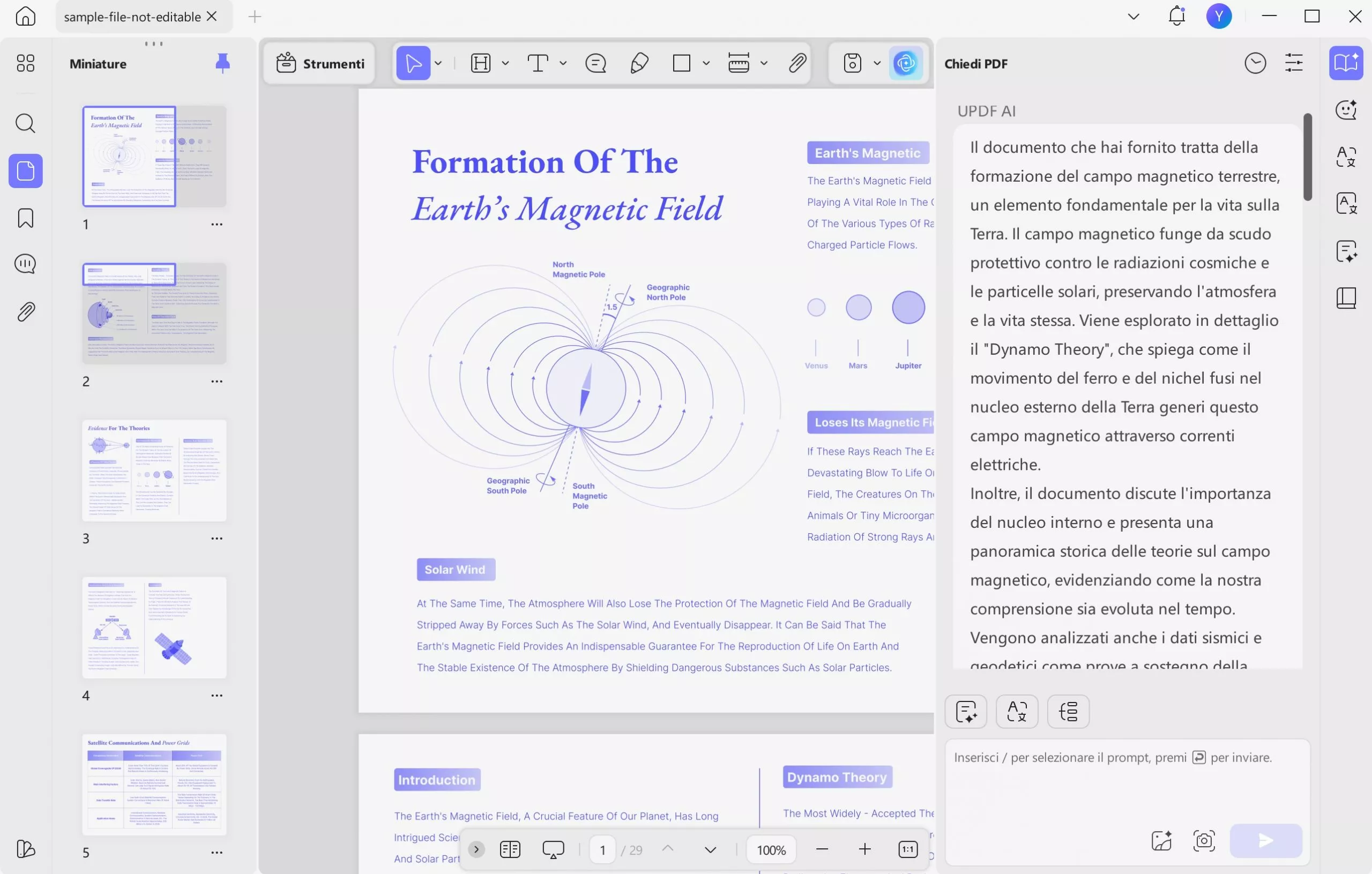 Riassumere PDF su Windows o Mac