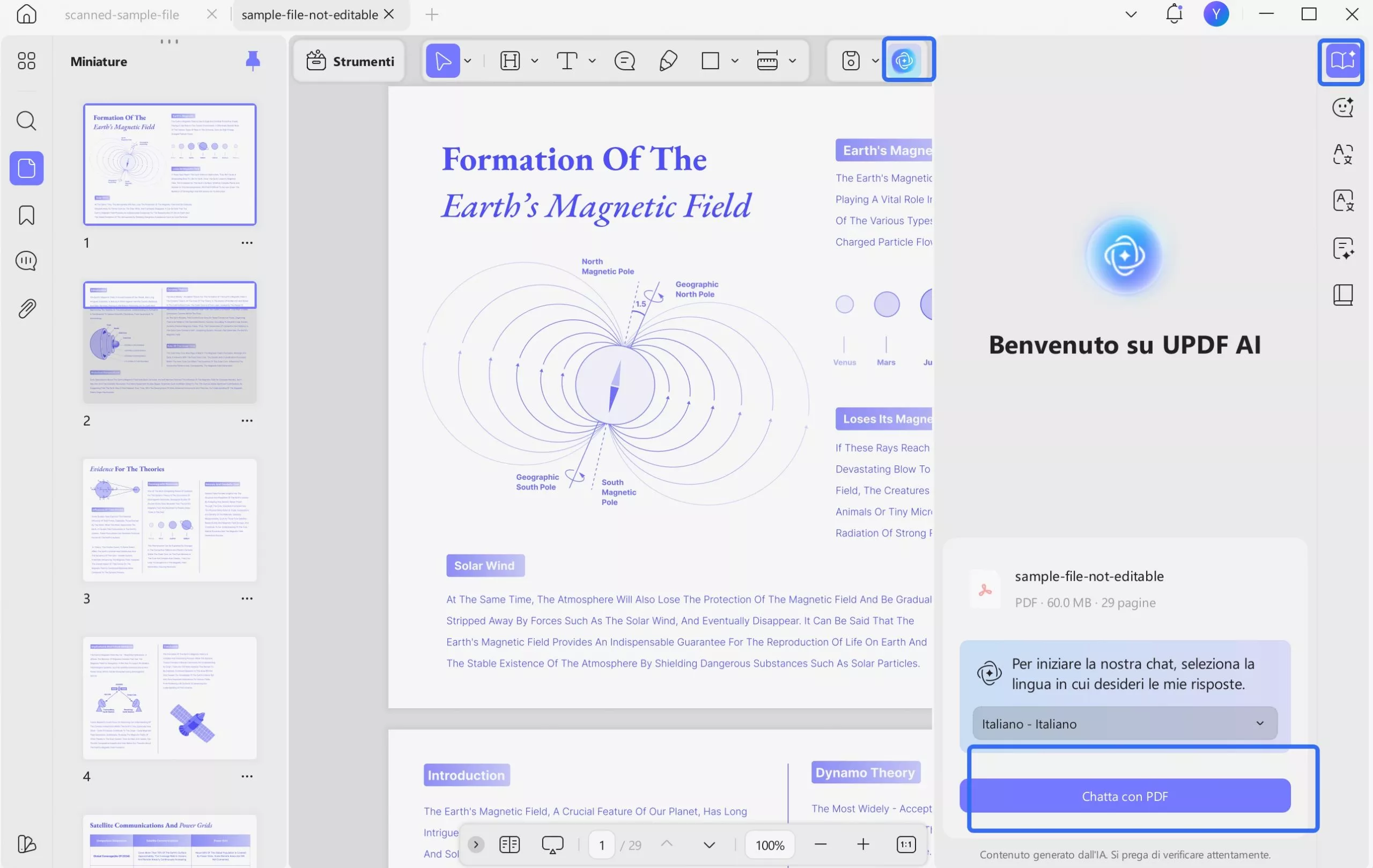 Riassumere PDF su Windows o Mac