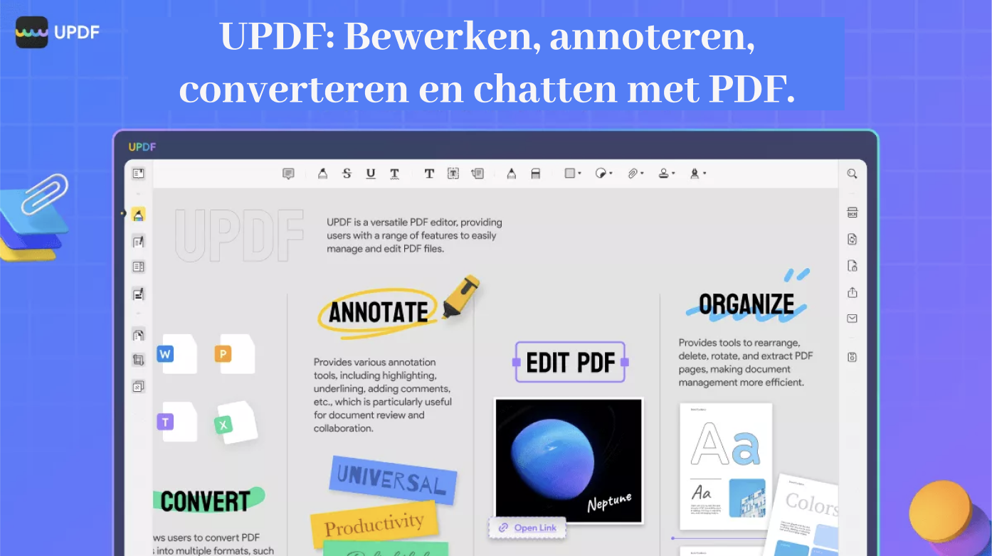 UPDF PDF-editor
