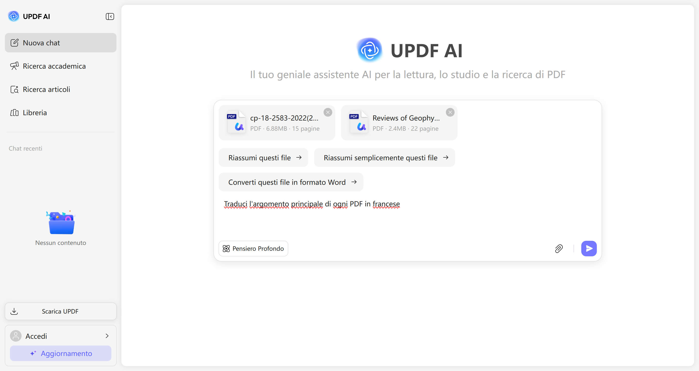 enter the prompt to translate