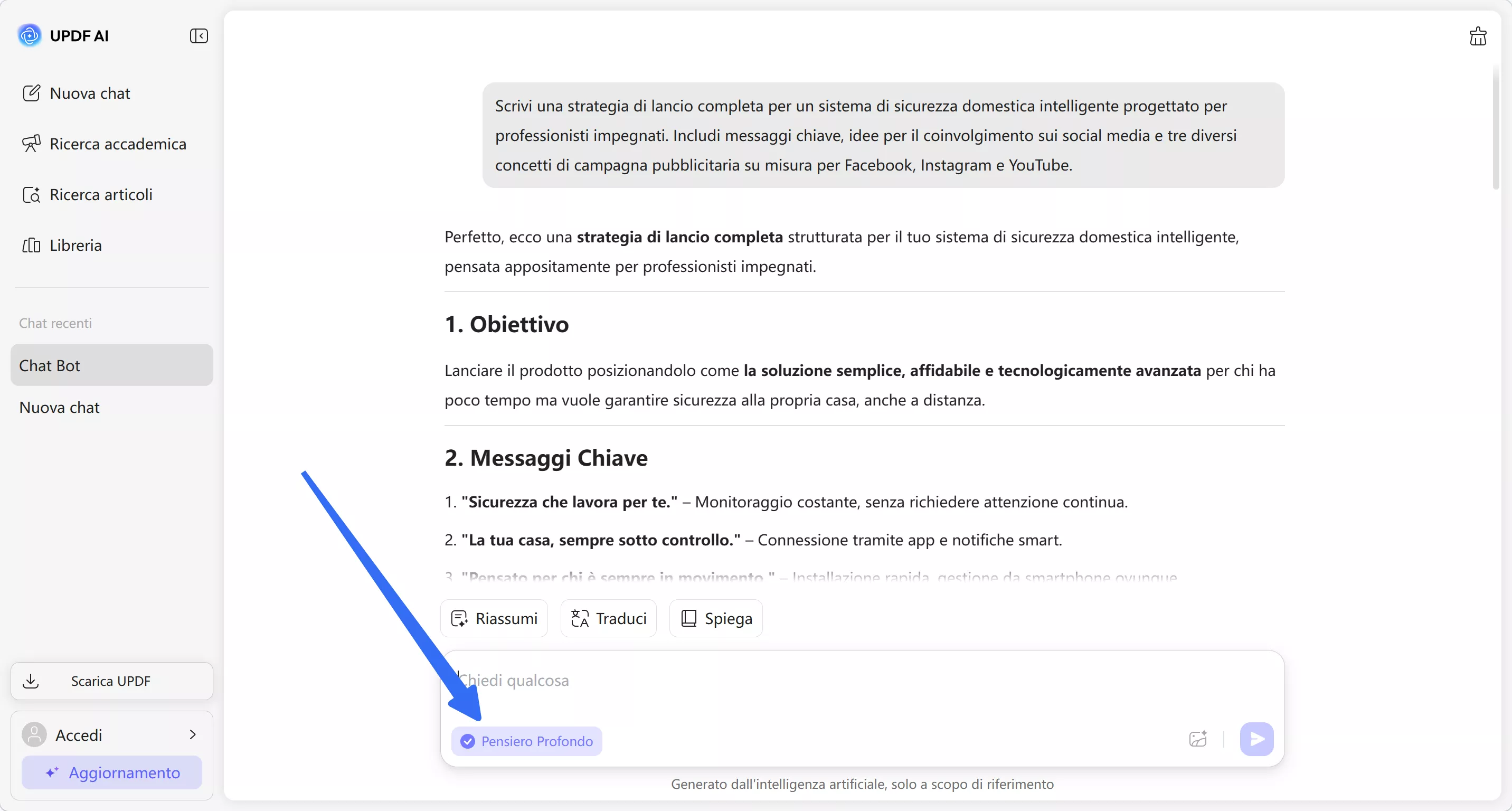 get ai response from deepseek r1 model