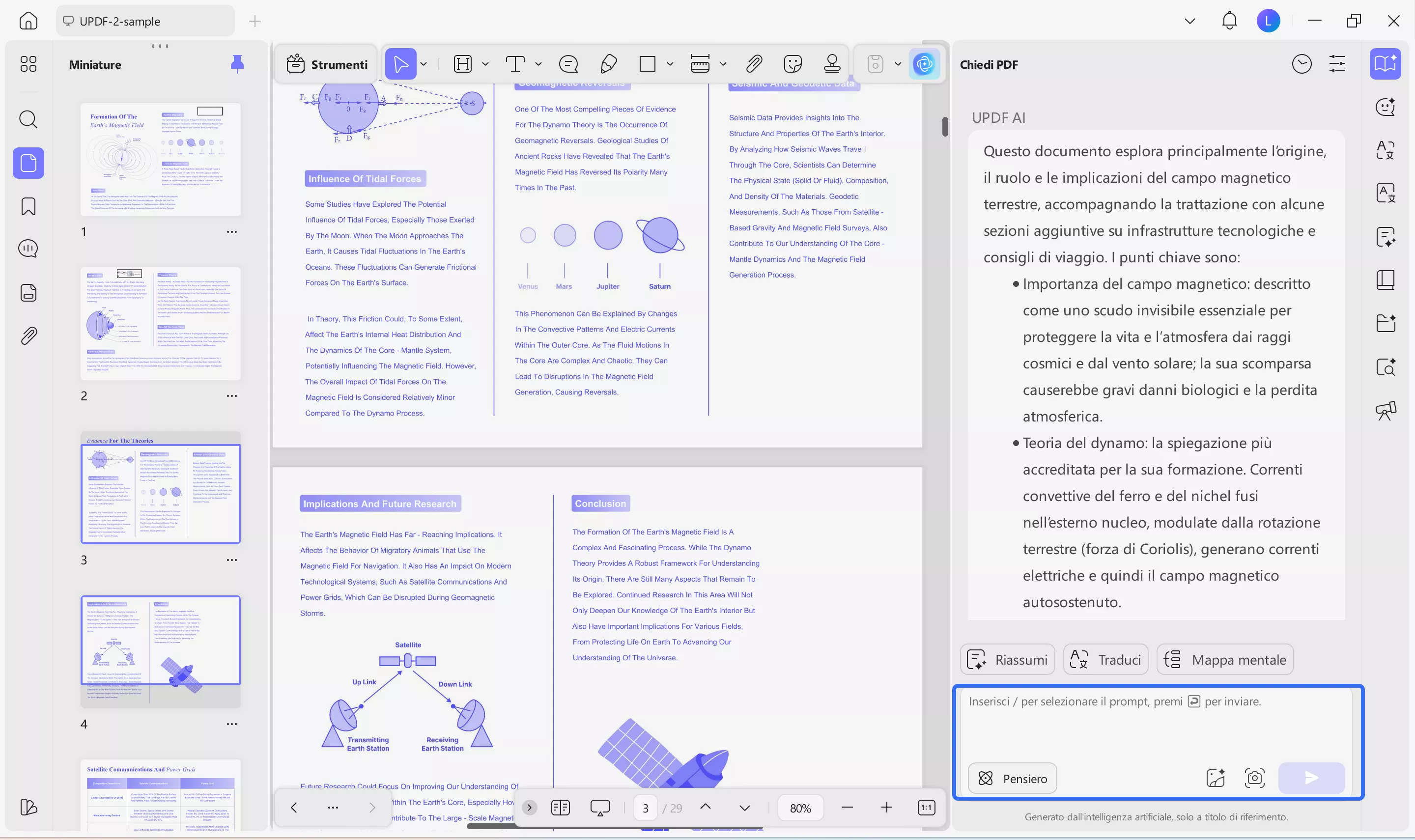 open the chat mode and enter prompt