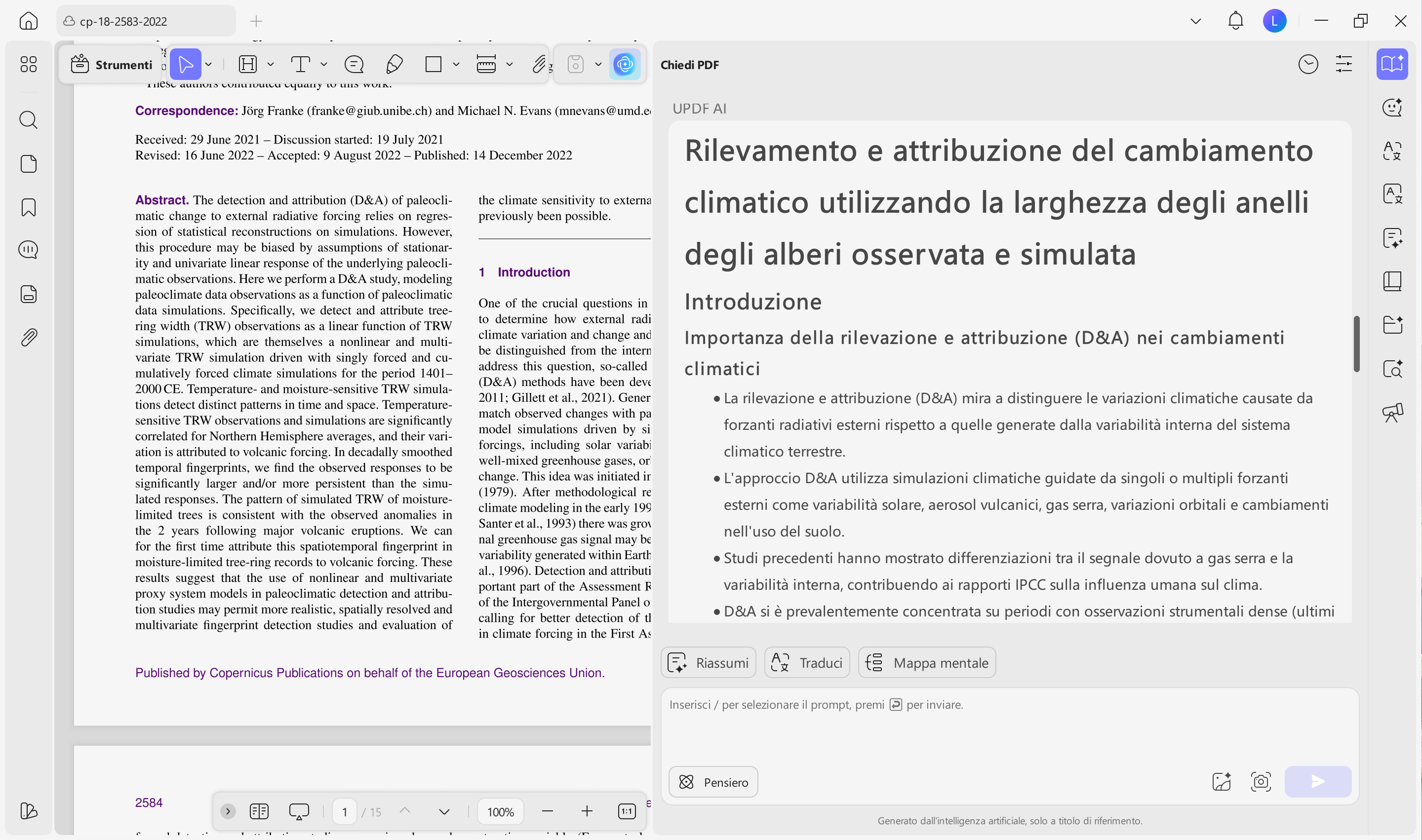 summarize any pdf file