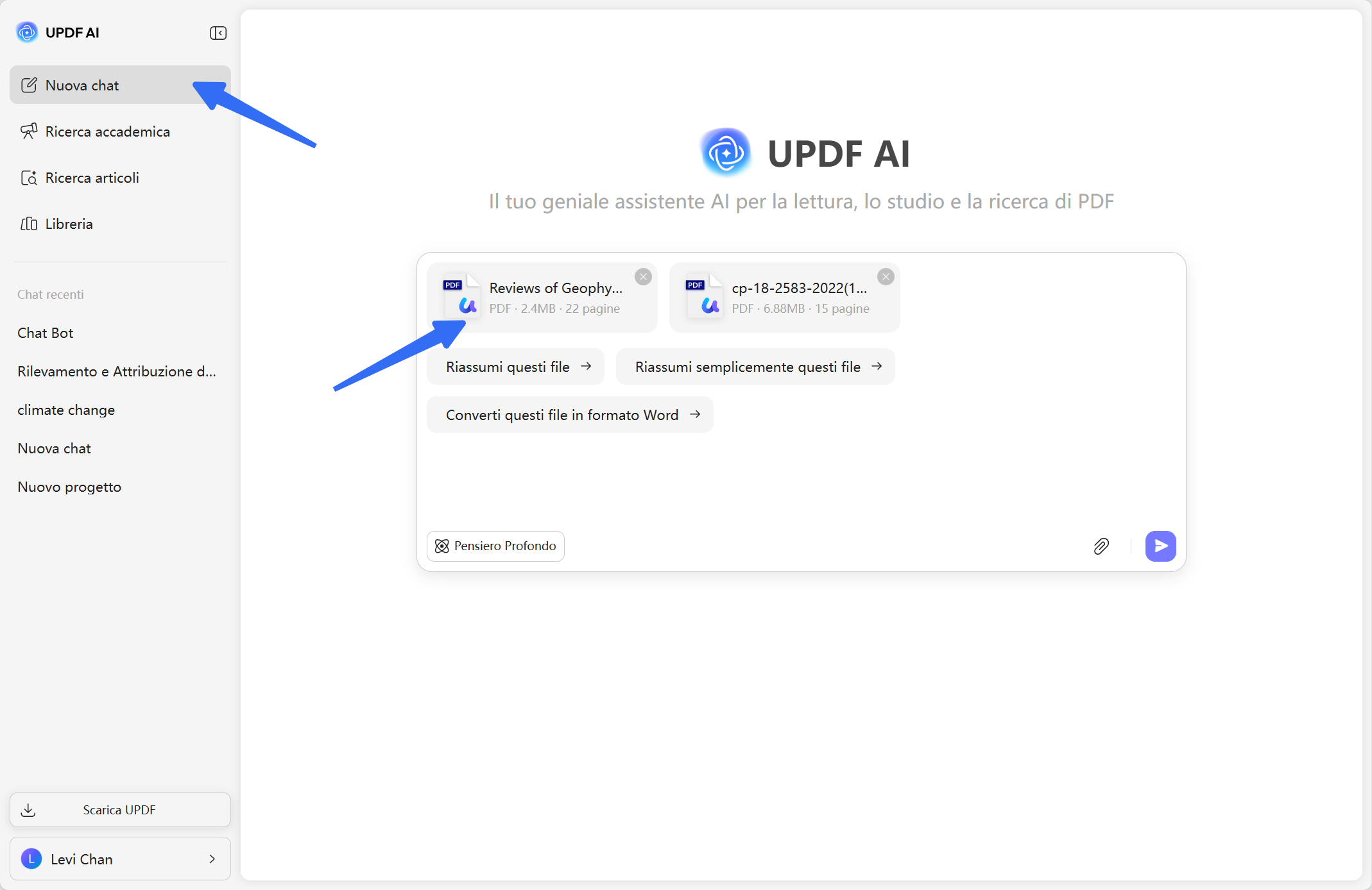 upload multiple pdfs