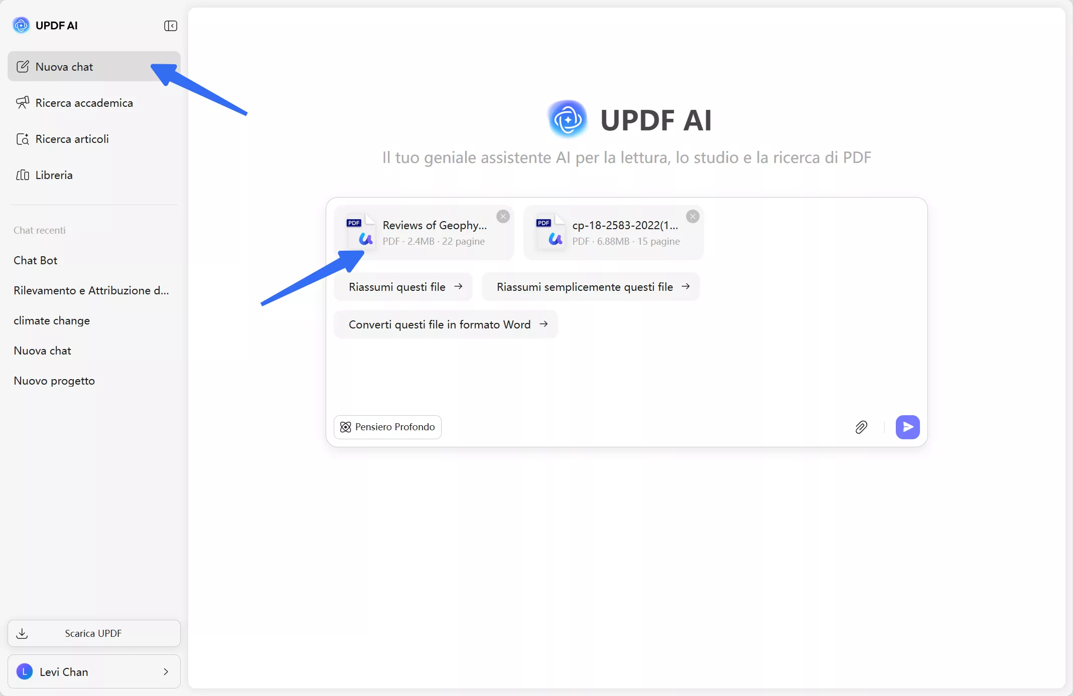 upload multiple pdfs