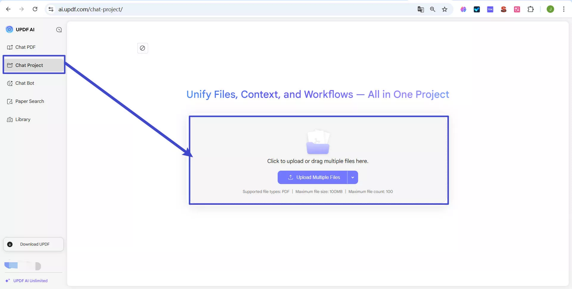 upload multiple files