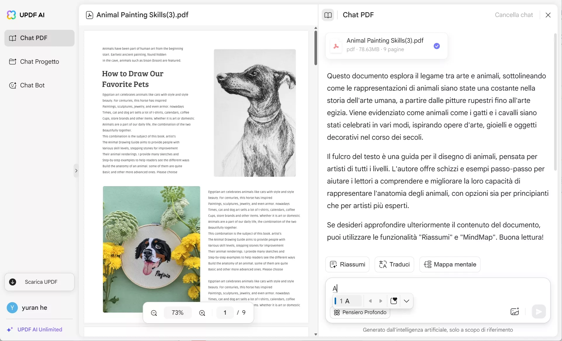 browser web UPDF AI