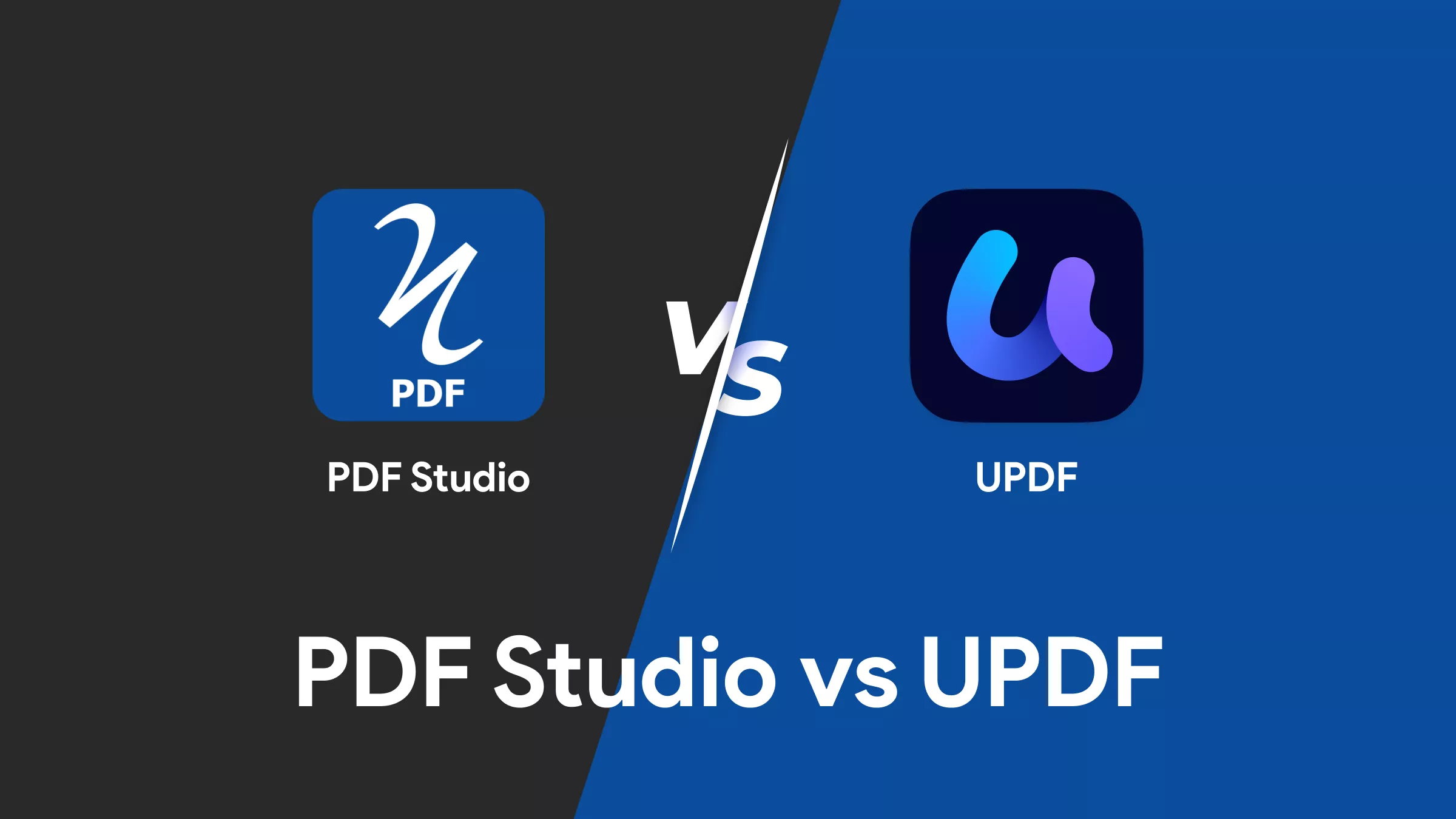 PDF Studio VS UPDF: Ein umfassender Vergleich