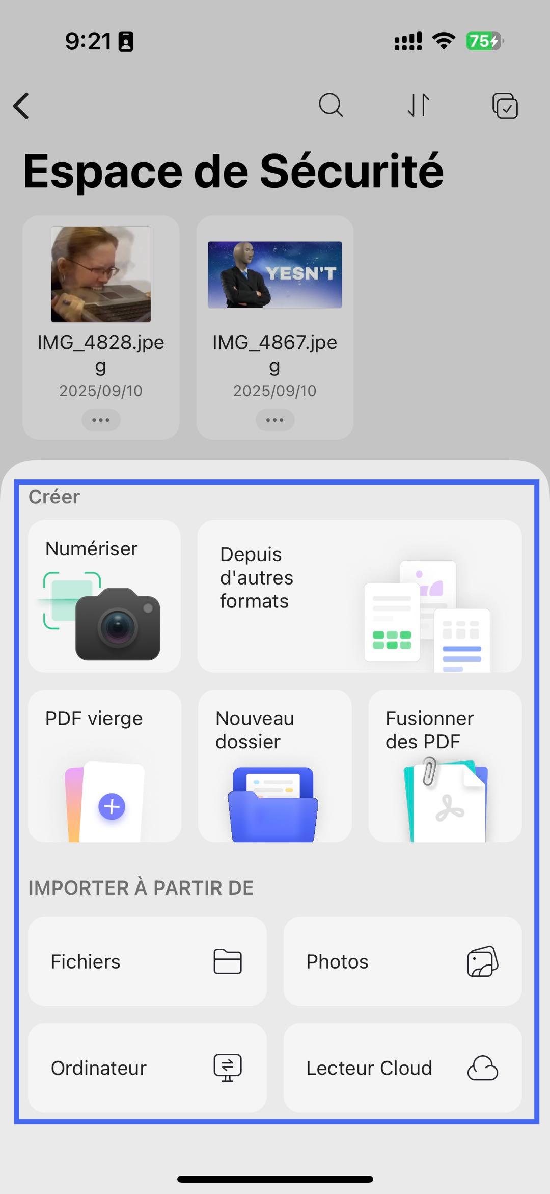 updf pour ios