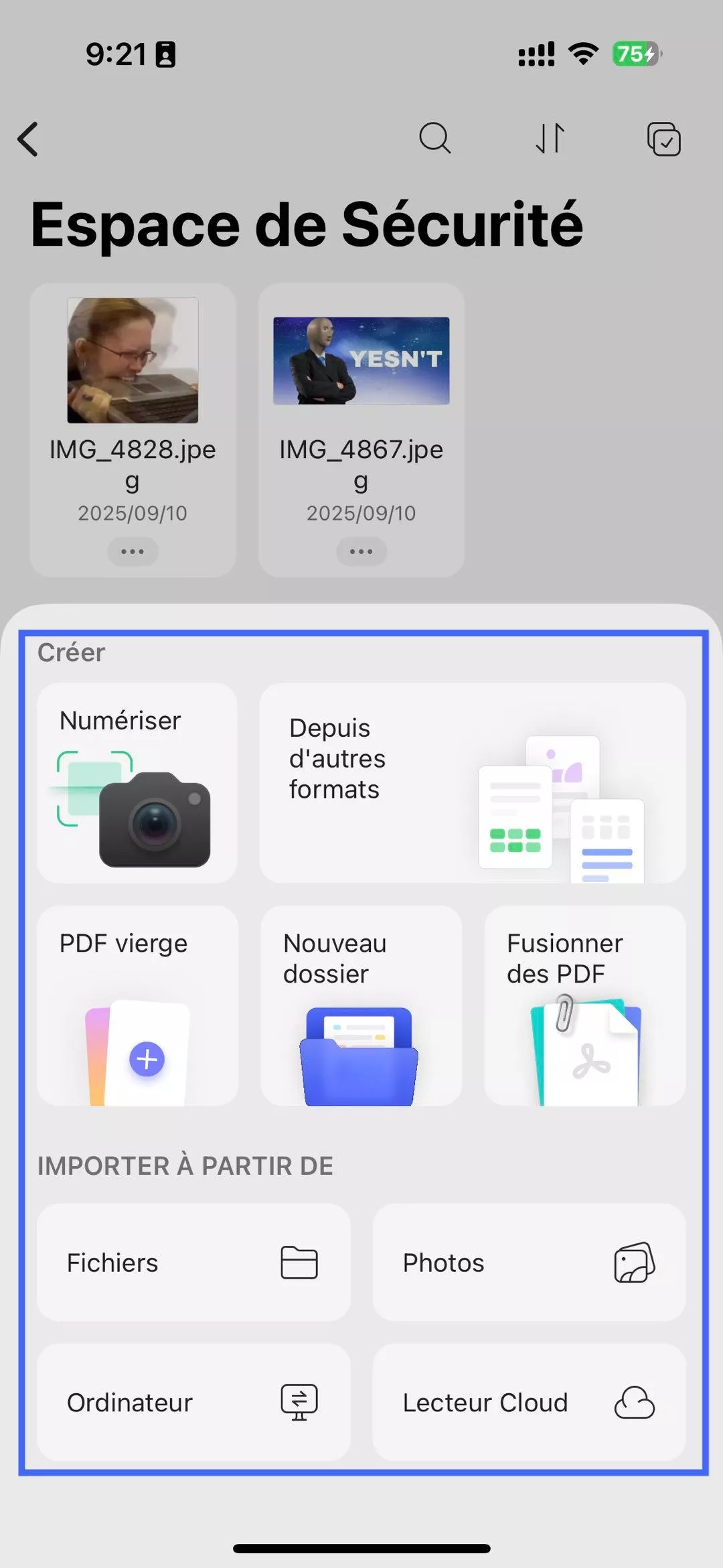 updf pour ios