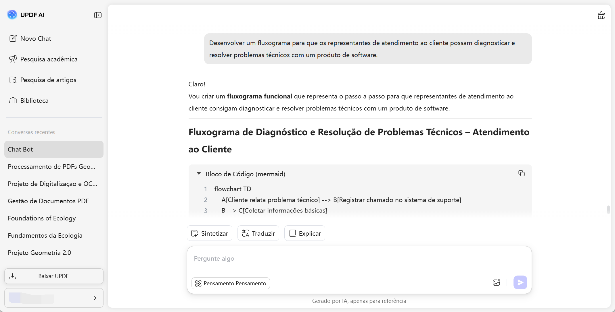 atendimento ao cliente