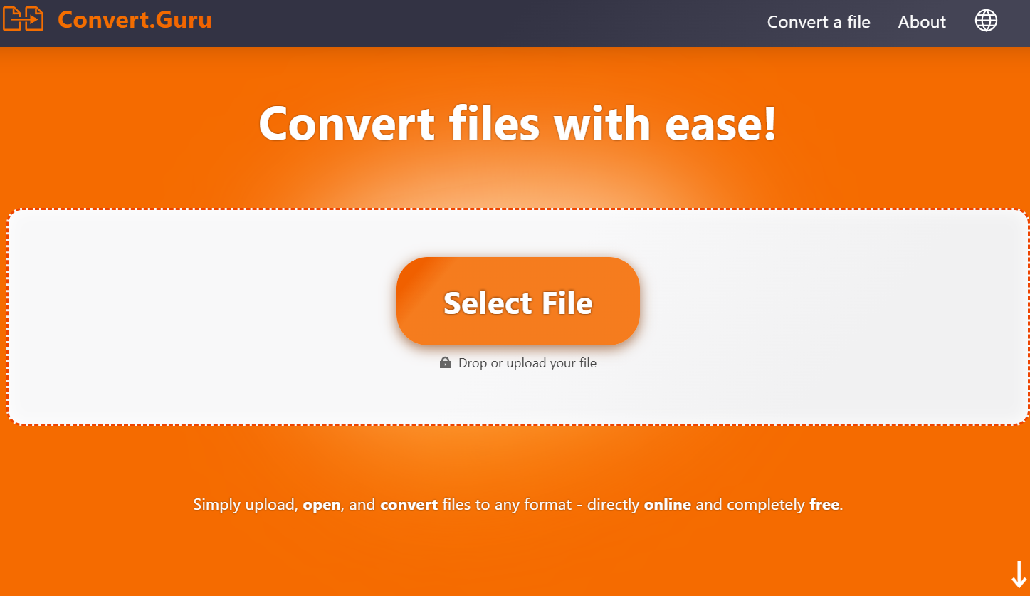 convert guru feb 2026 interface