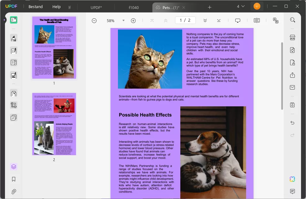dark background pdf file