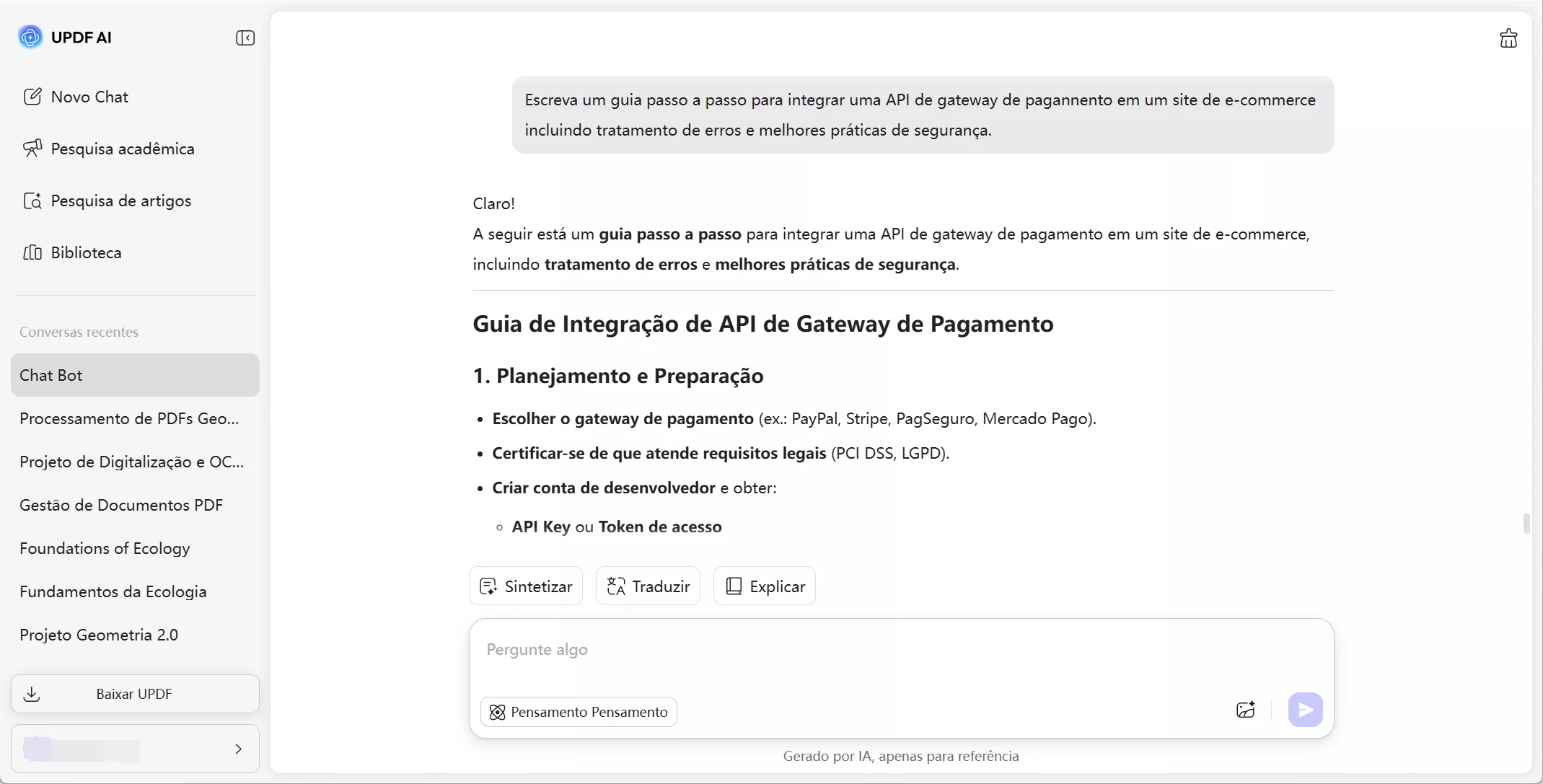 desenvolvimento de software