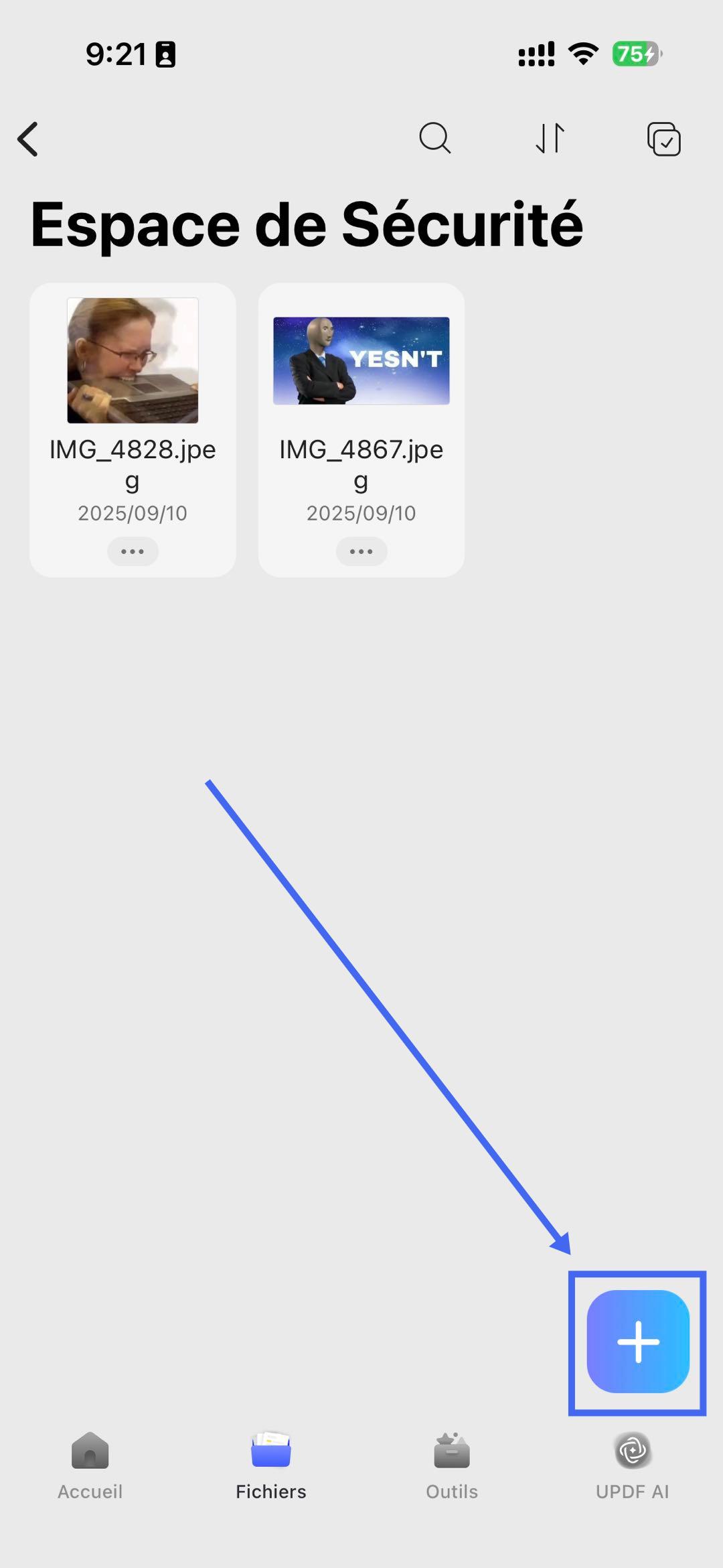 updf pour ios
