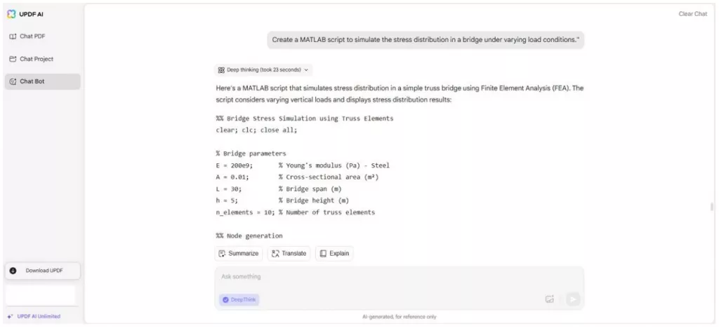 modelo deepthink ai para ingeniería