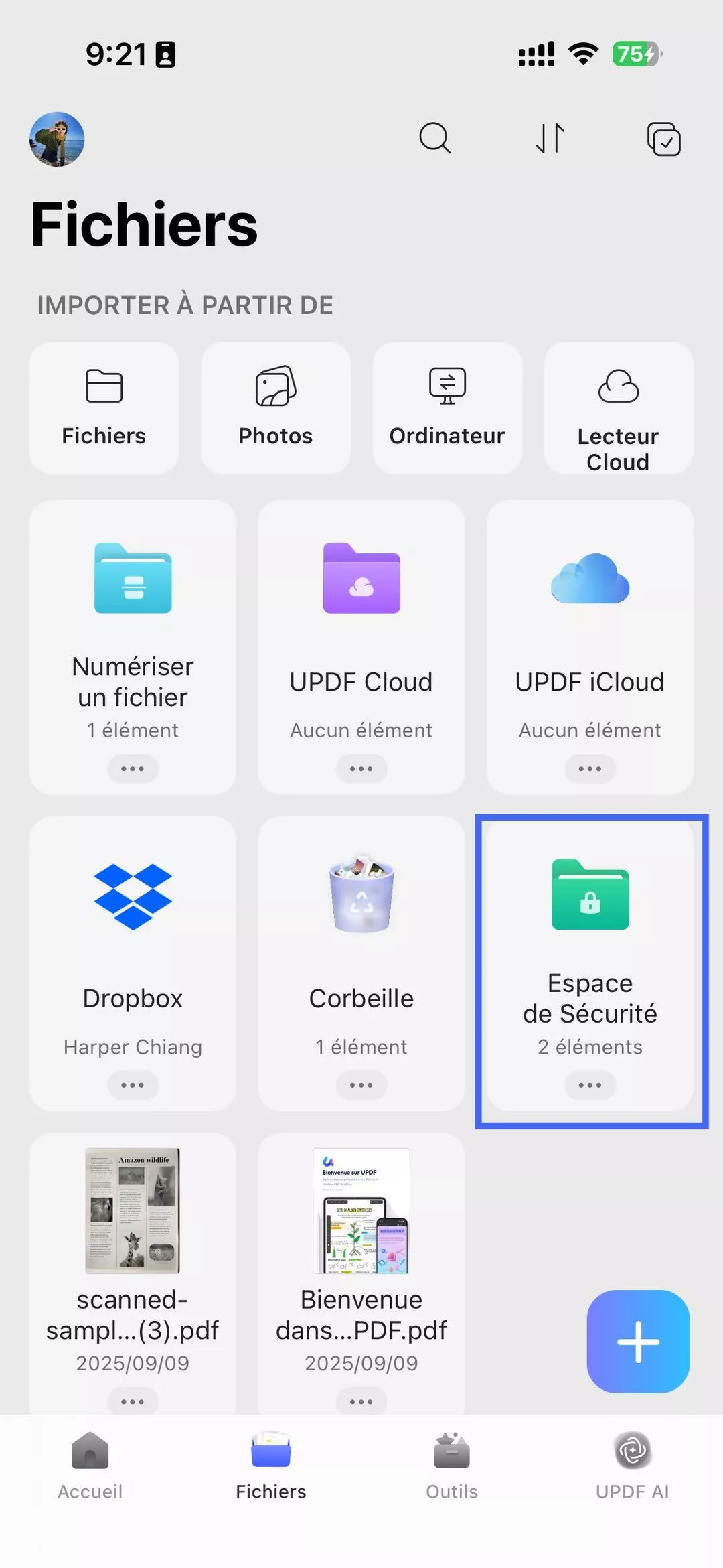 updf pour ios