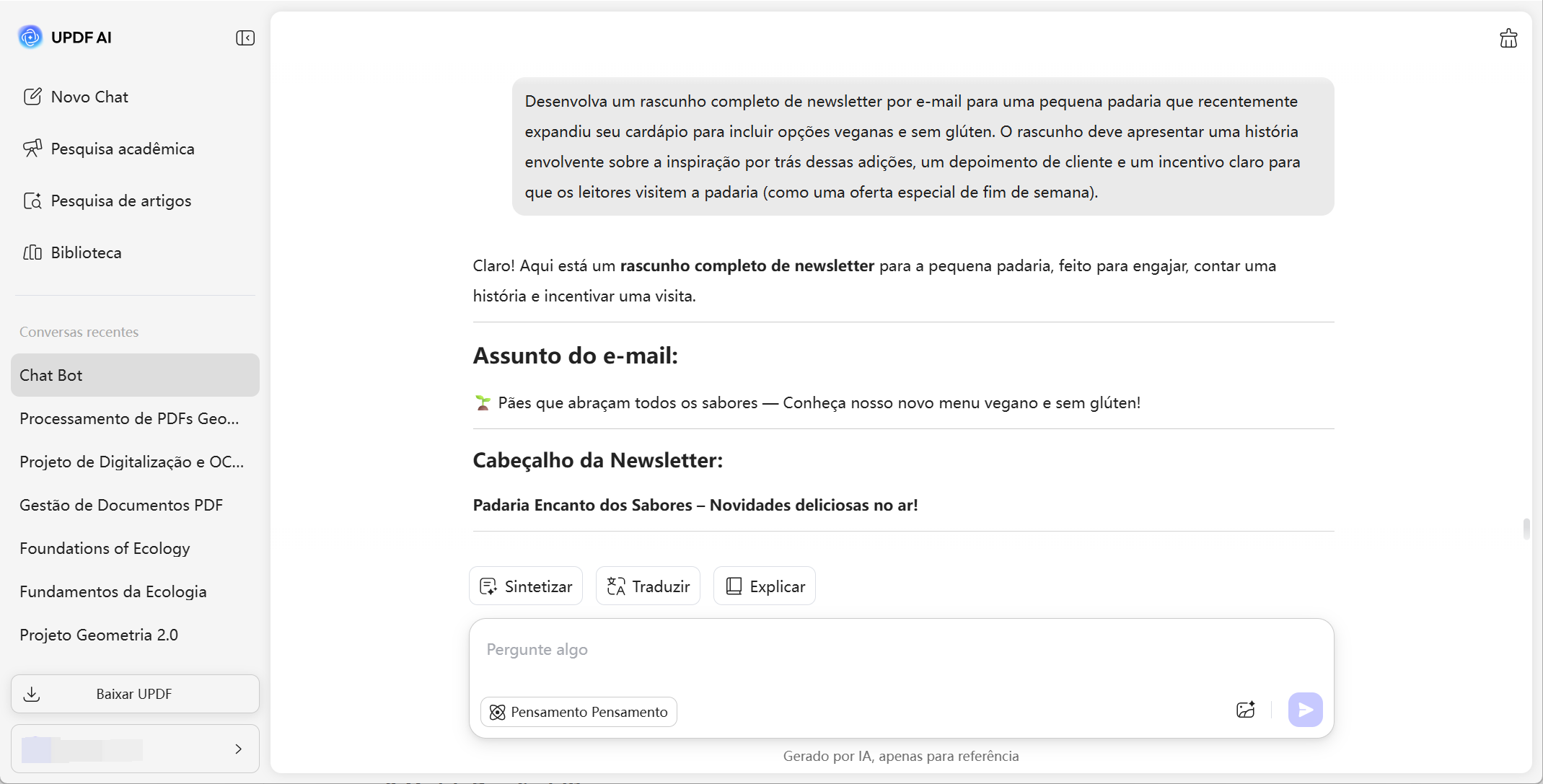 chat bot