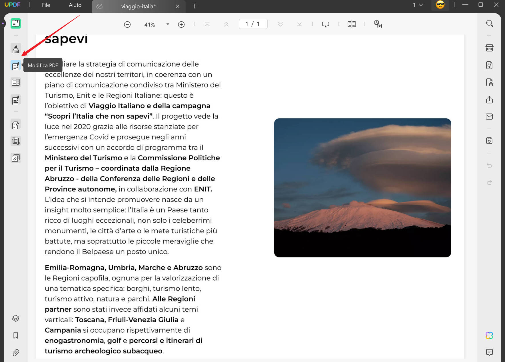 modificare i PDF convertiti