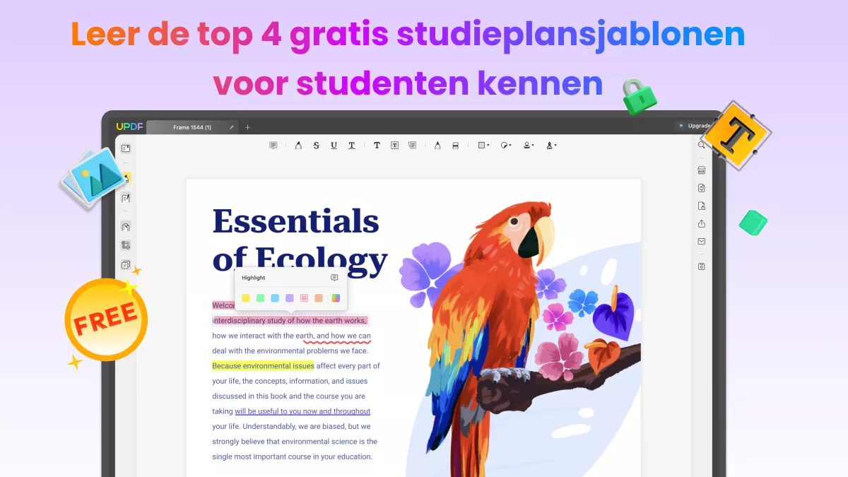 Leer de top 4 gratis studieplansjablonen voor studenten kennen
