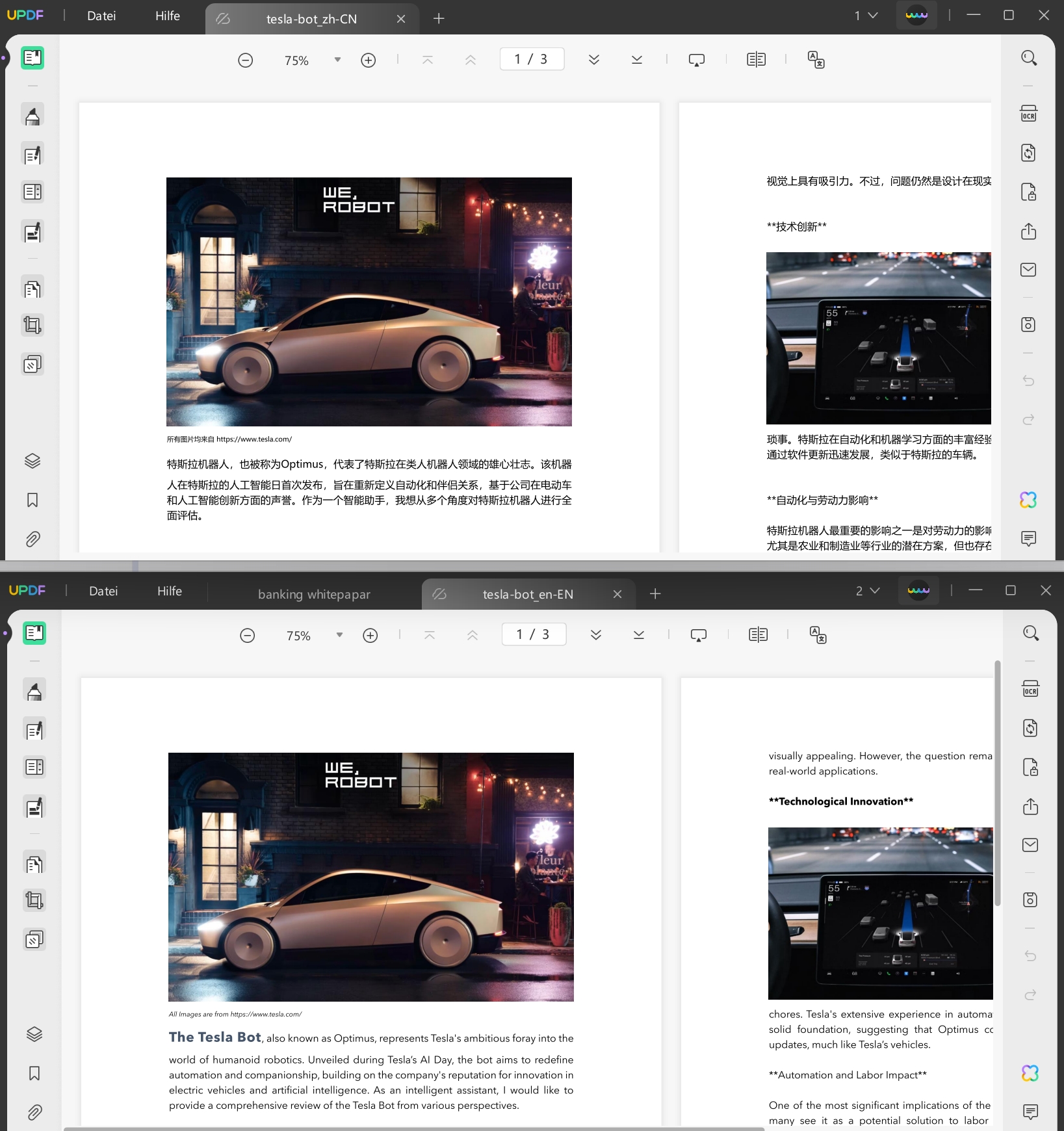 PDF mit der Alternative von EasyPDF übersetzen