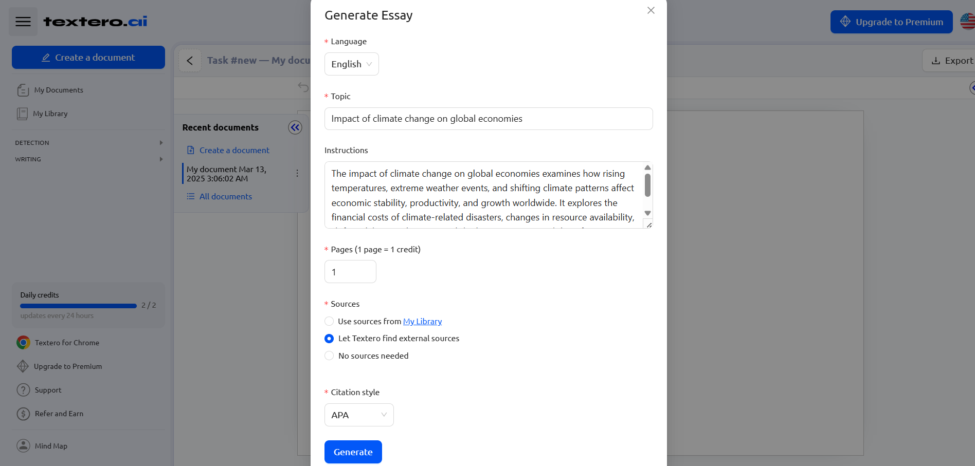 AI Essay Writing